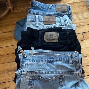 Size 38 Wrangler Jeans Lot